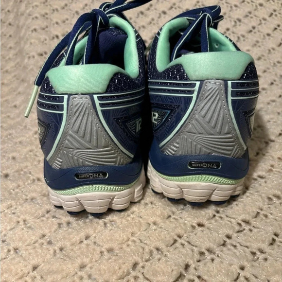 Brooks Glycerin 12 Navy Athletic Running Shoes 1201601B453 Women's US 8.5 B - Picture 4 of 11